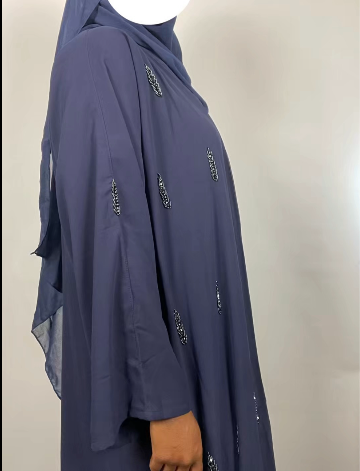 Lina Abaya- Midnight Elegance
