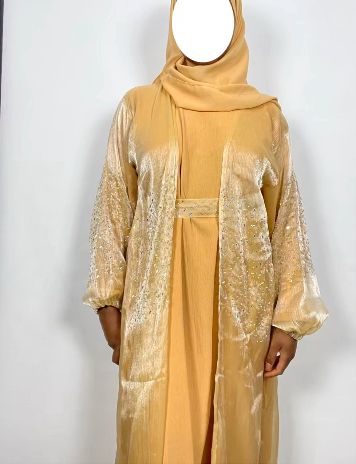 Zahra Abaya- Gold