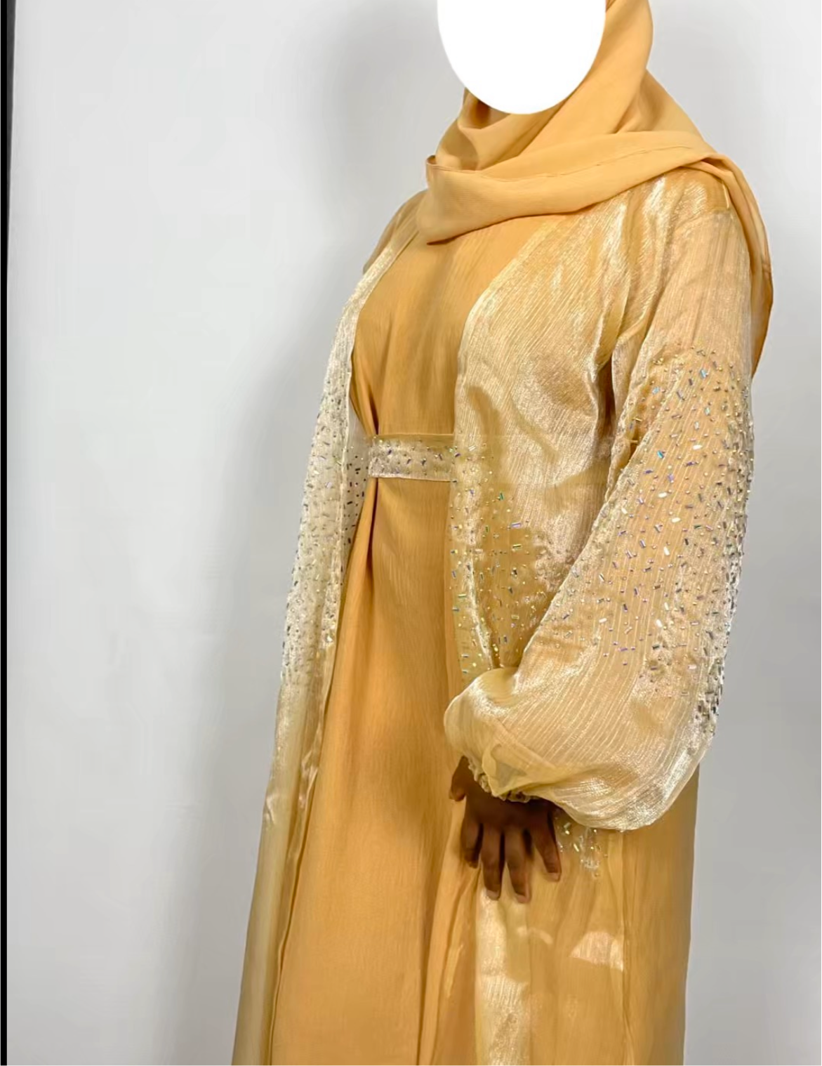 Zahra Abaya- Gold