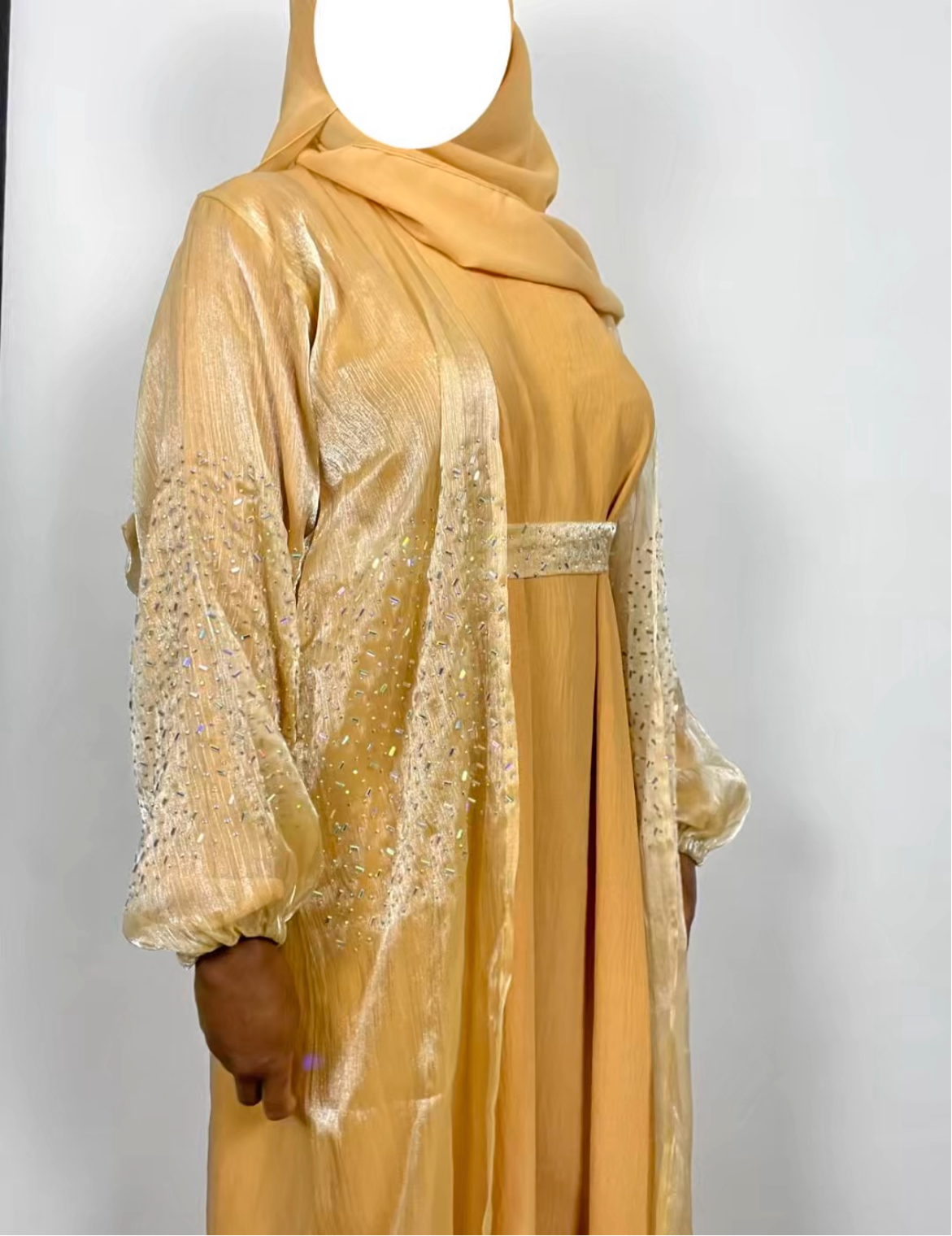 Zahra Abaya- Gold